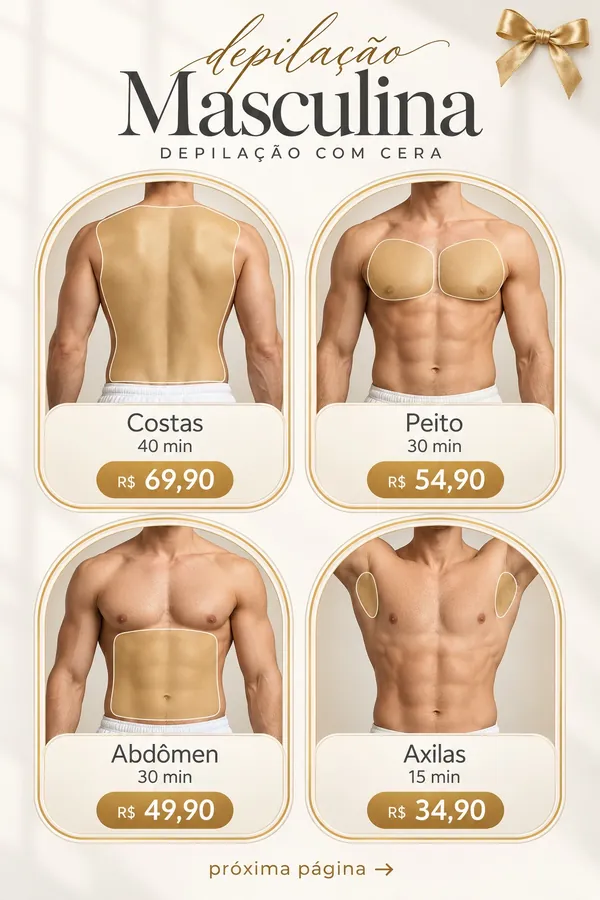 Depilação masculina